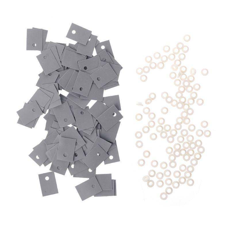 TO-220 Transistor Plastic Washer Insulation Washer TO-220 Insulation Eco friendly Insulating Particles Bushing Transist